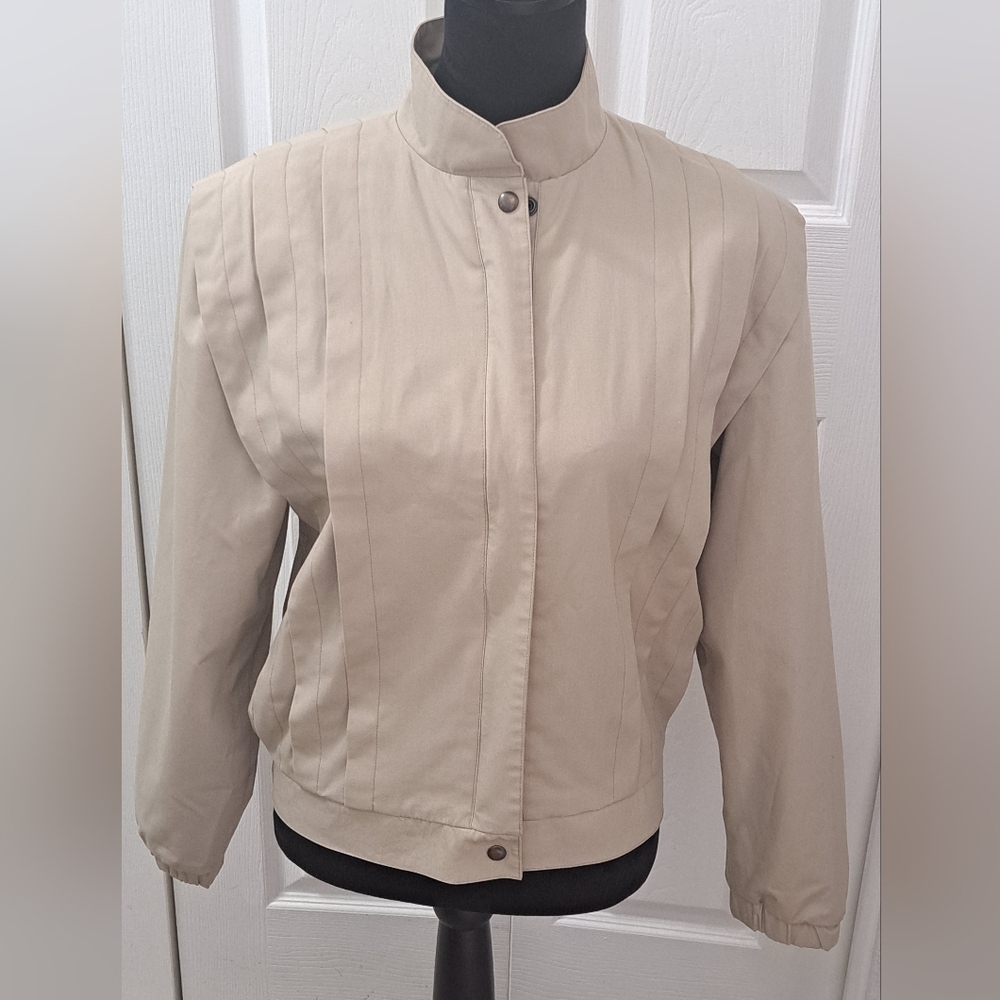 Vintage Nordstrom Point of View Beige Jacket     Size L